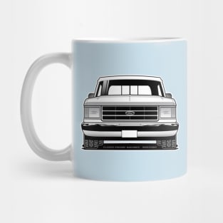 1987 - 1991 Truck / Bricknose Grille BW Mug